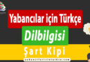 Yabancılar için Türkçe “Şart Kipi”